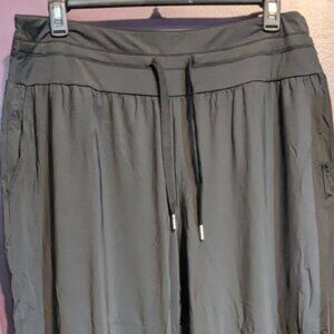 NWT HALARA High Waisted Drawstring Wide Leg Cool Touch Pants 2X